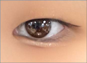 カラコン N's COLLECTION 14.2mm before